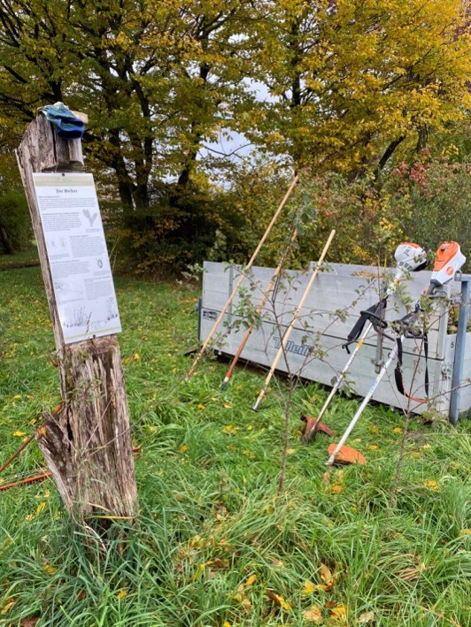 Biotop «Schürlifeld» Reinigung - 2025